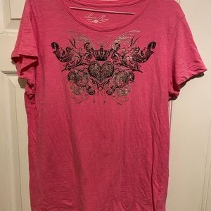 Ladies Prairie Rose large t-shirt